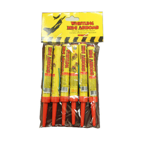 Whistling Mini Airbomb (6 pack)